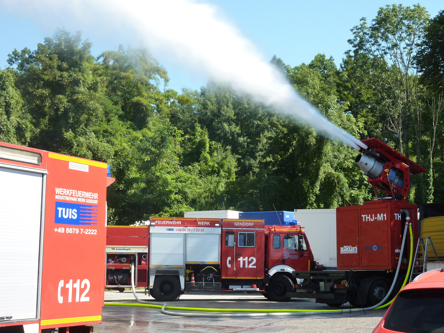 Bild von neuem Turbolöschsystem für mehr Sicherheit